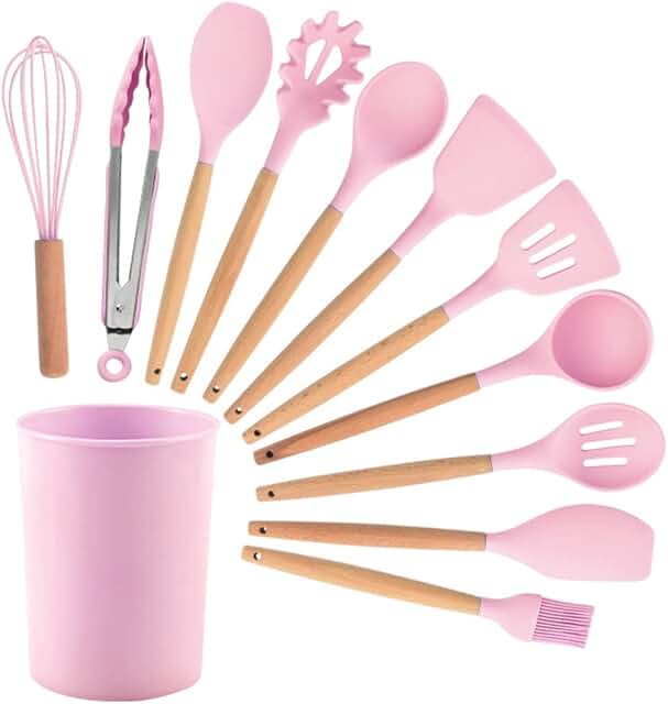 12-Piece Heat-Resistant Silicone Spatula Set