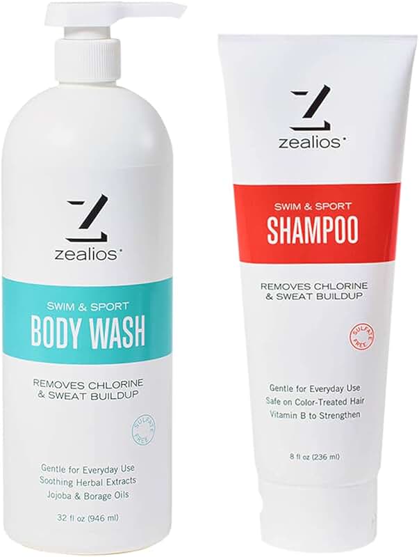Moisturizing Swim & Sport Shampoo and Body Wash