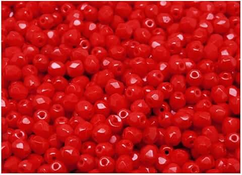 600 Czech Glass Beads for Jewelry Making