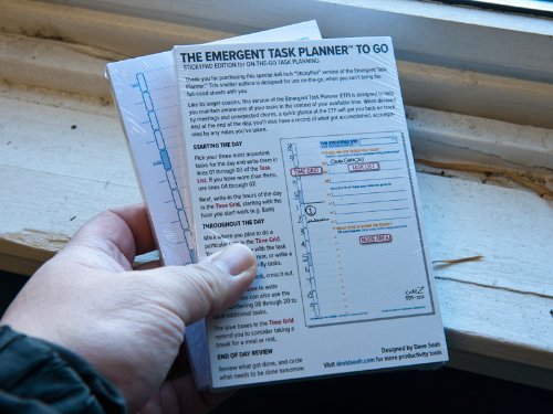 4x6 Inch Emergent Task Planner StickyPad Pack of 2
