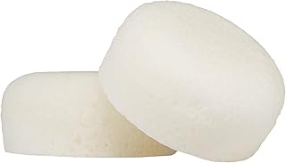 Rose Body Buffer, 2 Pack, Gentle Exfoliating Bath Sponges