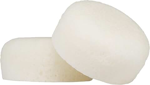 Rose Body Buffer, 2 Pack, Gentle Exfoliating Bath Sponges