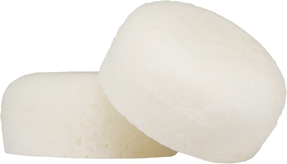 Rose Body Buffer, 2 Pack, Gentle Exfoliating Bath Sponges