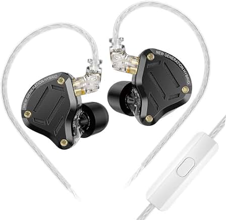 In-Ear Monitor with 1 Dynamic and 4 Balanced Armature Drivers
