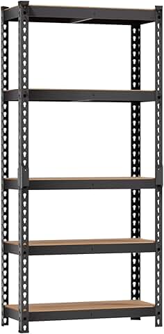 Heavy Duty 5-Tier Garage Storage Shelves