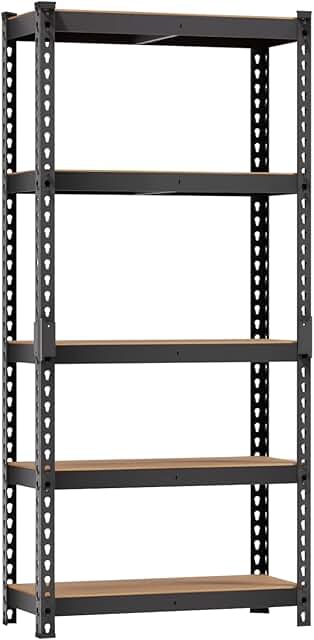 Heavy Duty 5-Tier Garage Storage Shelves