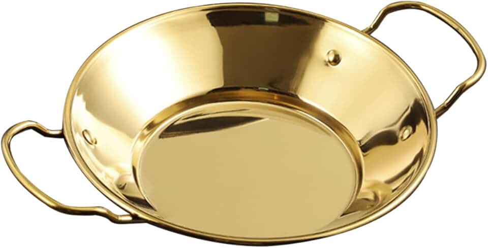 Practical Double Handle Stainless Steel Kitchen Pot