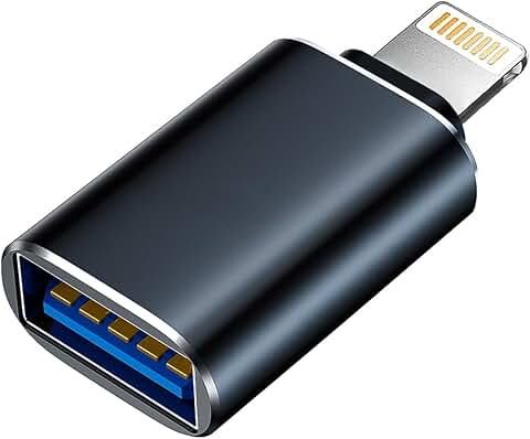 Lightning to USB Camera Adapter for iPhone and iPad