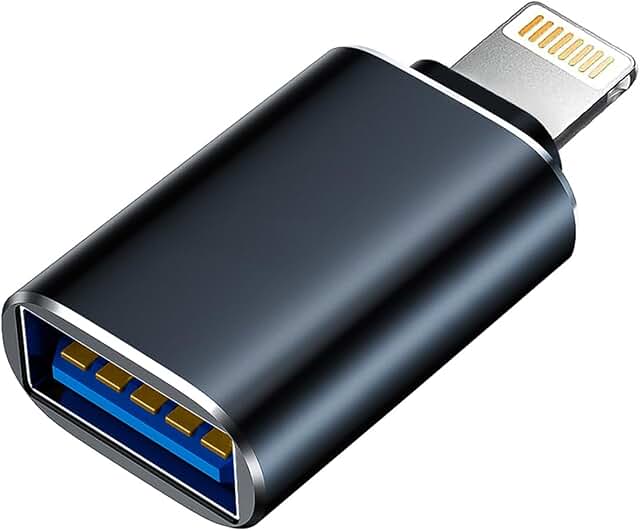 Lightning to USB Camera Adapter for iPhone and iPad