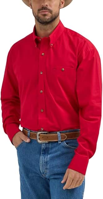 Solid black button-down shirt