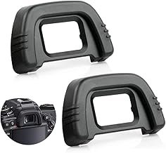 2 Pack Camera Eyecups for Nikon D7000 D750 D610 D600 D300 D200 D100 D90 D80 D70 D70s
