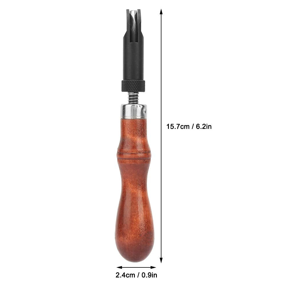 Leather Belt Groover Tool V Type Push Gouge