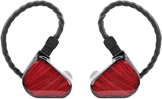 Red Dual Dynamic Driver In-Ear Gaming Earbuds