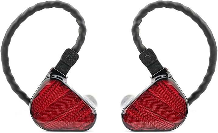 Red Dual Dynamic Driver In-Ear Gaming Earbuds