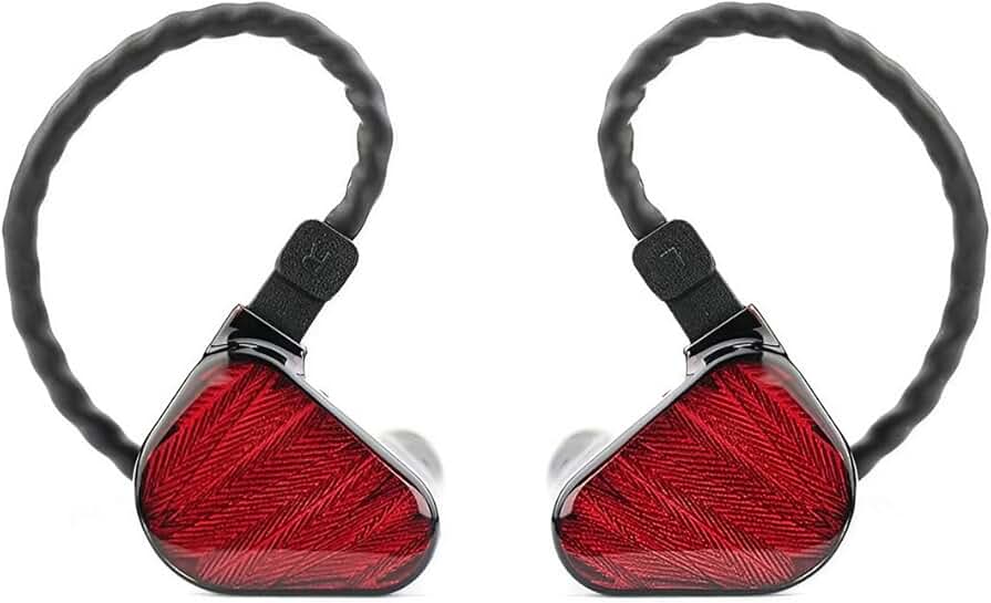 Red Dual Dynamic Driver In-Ear Gaming Earbuds