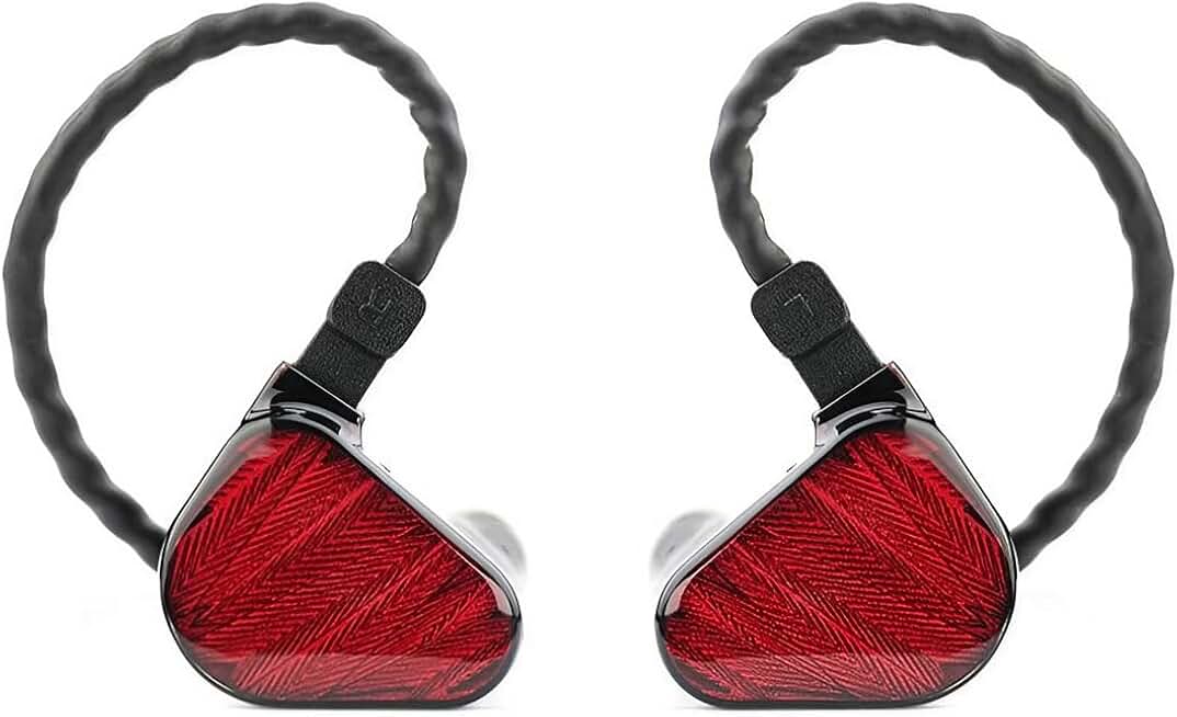 Red Dual Dynamic Driver In-Ear Gaming Earbuds