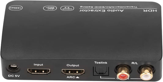 HDR Audio Extractor with 4K Bluetooth Transmitter and Multiple Sound Modes