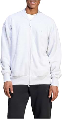 Men's All-Season Terry Loop Bomber Jacket