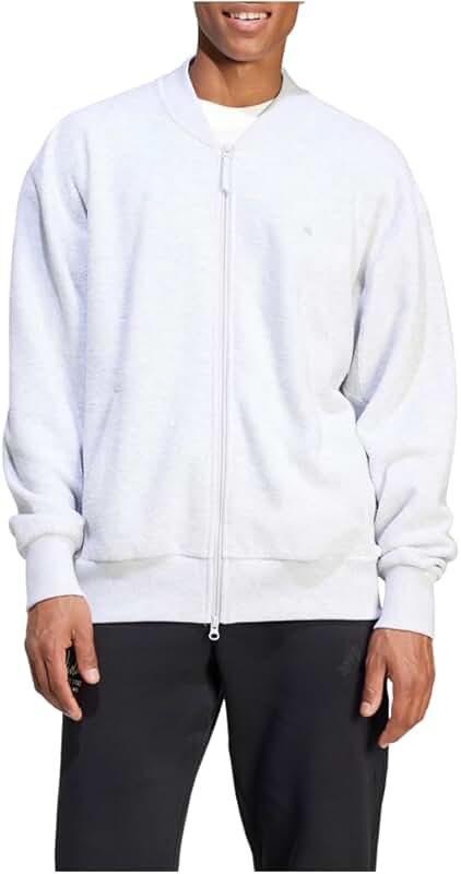 Men's All-Season Terry Loop Bomber Jacket