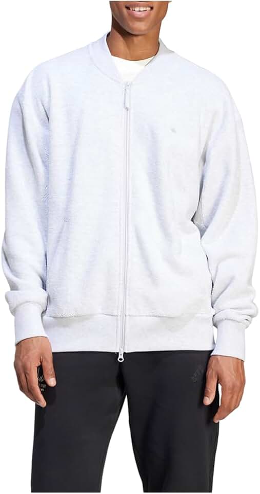 Men's All-Season Terry Loop Bomber Jacket