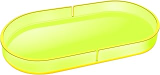 Neon Green Acrylic Vanity and Jewelry Tray, 12.6x6.3 Inches