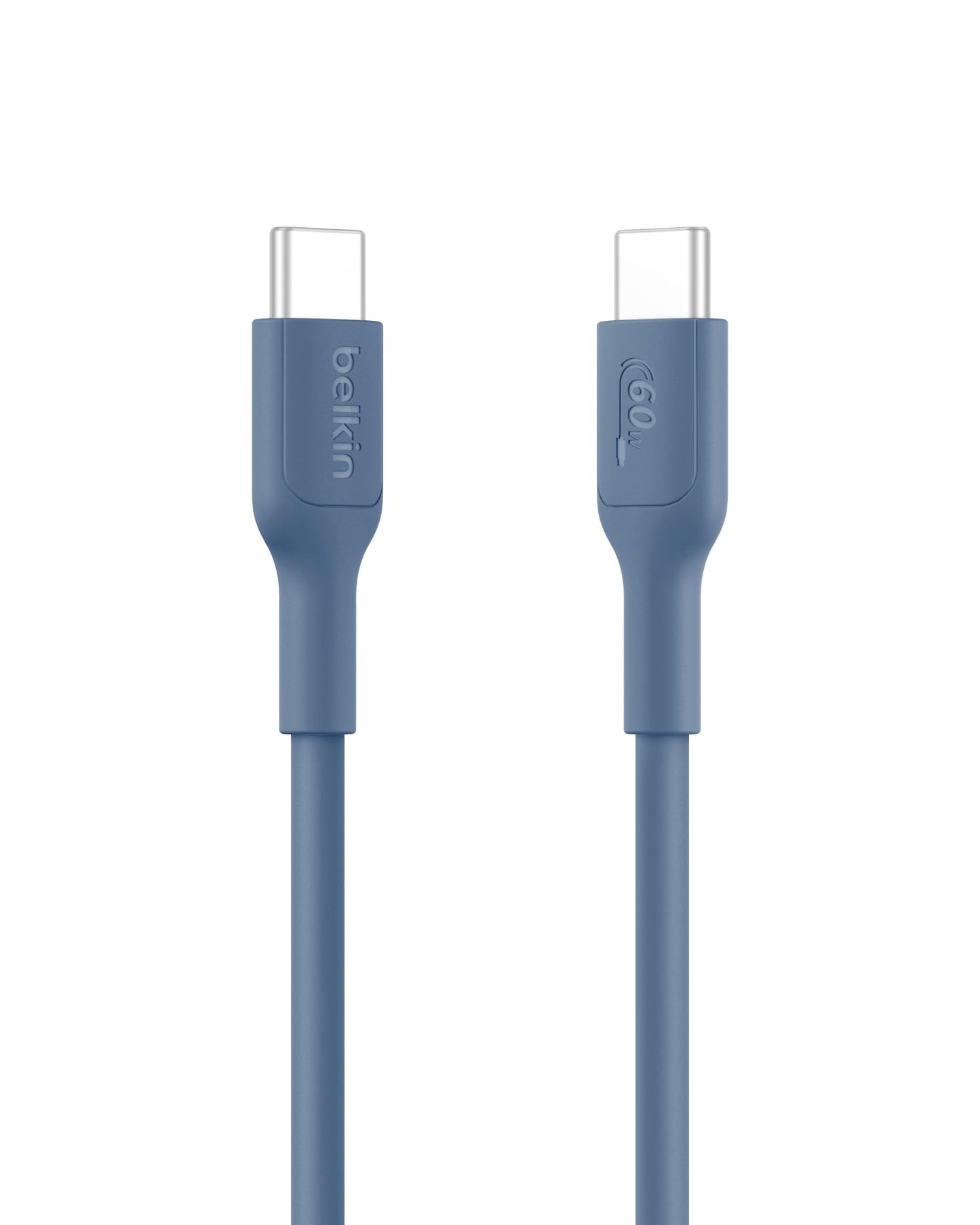 Eco USB-C to USB-C Cable, 3.3ft, Fast Charging, Blue