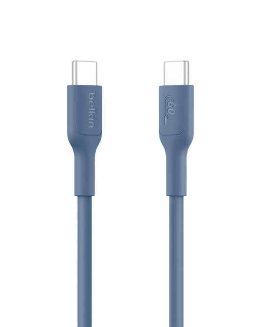 Eco USB-C to USB-C Cable, 3.3ft, Fast Charging, Blue