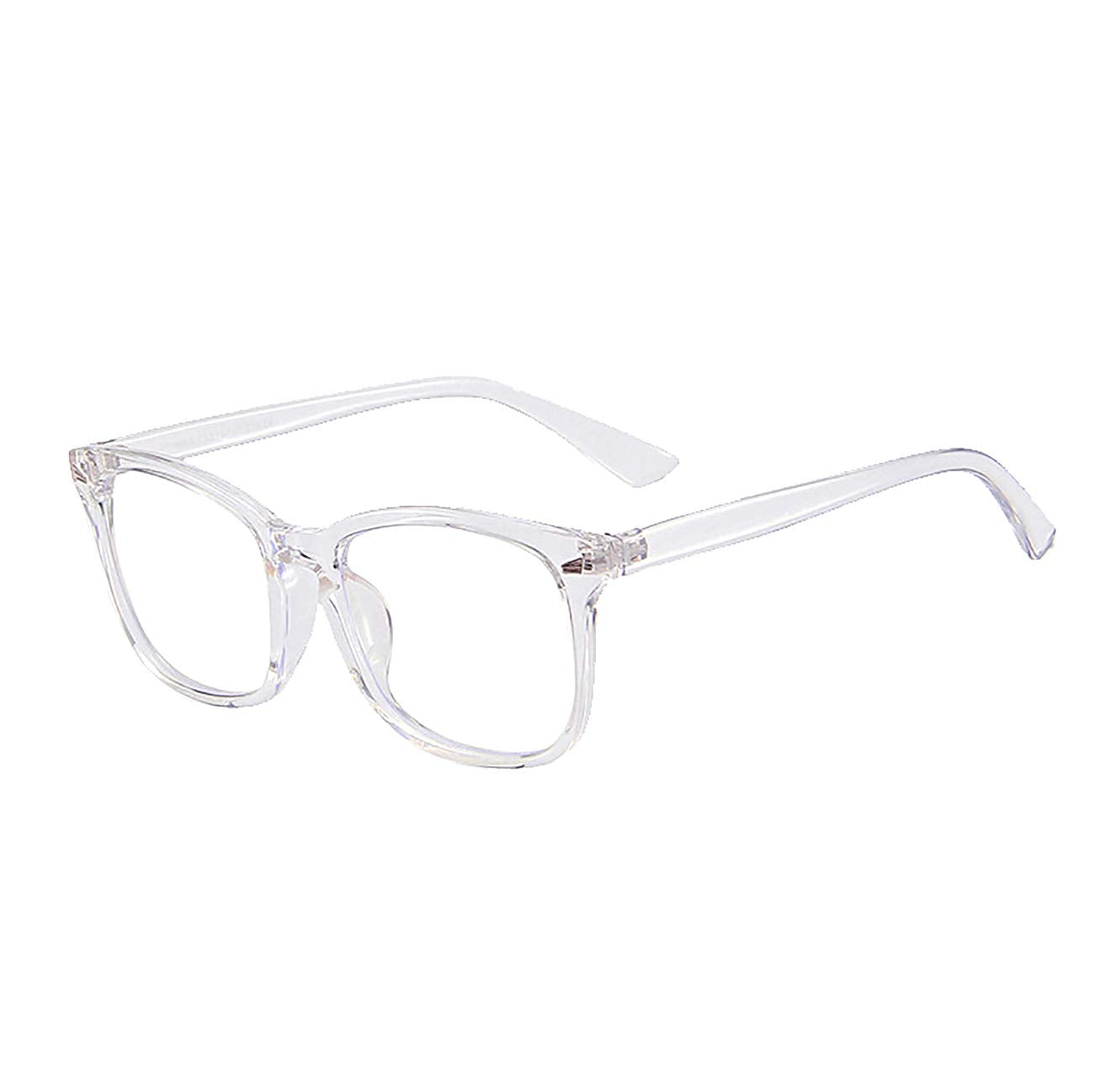 Blue Light Blocking Glasses,Computer Reading/Gaming/TV/Phones Glasses for Women Men(Transparent)