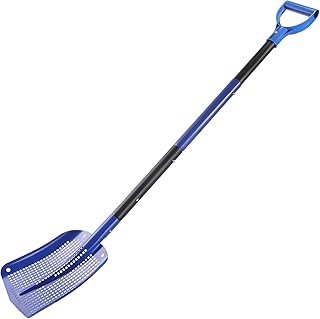 Lightweight Aluminum Digger and Sieve Shovel for Sand and Soil