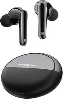 Wireless In-Ear Earbuds with 30H Playtime and Touch Control