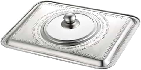 Rectangular Stainless Steel Pot Cover 40cm x 30cm