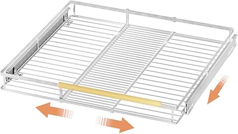 Pull Out Cabinet Organizer with Sliding Shelves