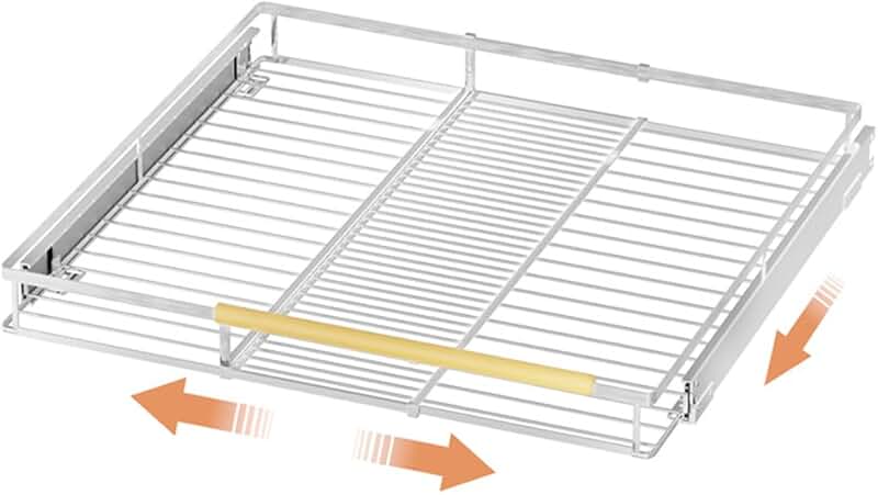 Pull Out Cabinet Organizer with Sliding Shelves