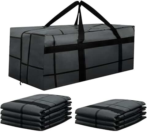 Extra Large Heavy Duty Moving Bags with Zippers and Handles