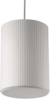 White 6-Inch Pendant Speaker, 7.5W