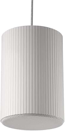 White 6-Inch Pendant Speaker, 7.5W
