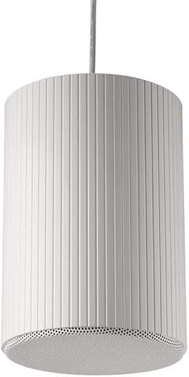 White 6-Inch Pendant Speaker, 7.5W