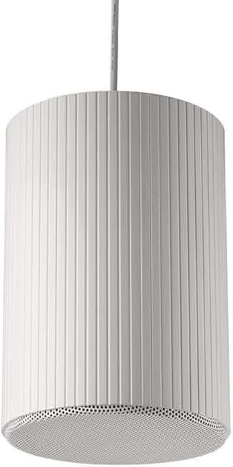 White 6-Inch Pendant Speaker, 7.5W