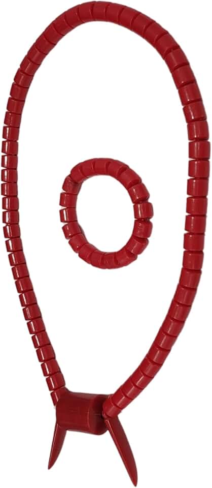 Traditional plastic coral beads necklace and bracelet set