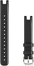 Black Italian Leather Band for Lily Smartwatch