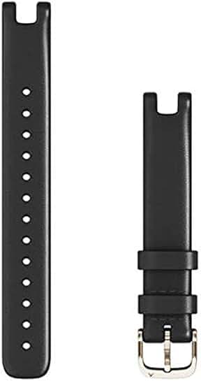 Black Italian Leather Band for Lily Smartwatch