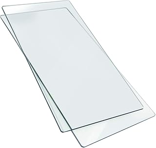 Set of two transparent extended cutting pads, 14.63" x 6.25"