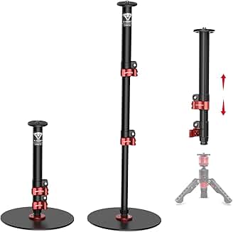 Round Base Monopod, 10kg Max, Adjustable Height