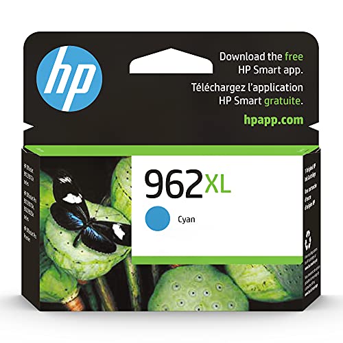 962XL Cyan High-Yield Ink Cartridge for OfficeJet 9010 Series