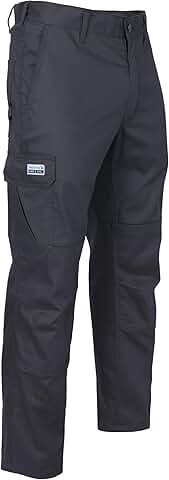 Men's Flame Resistant Pants with 6 Pockets and Reinforced Knees