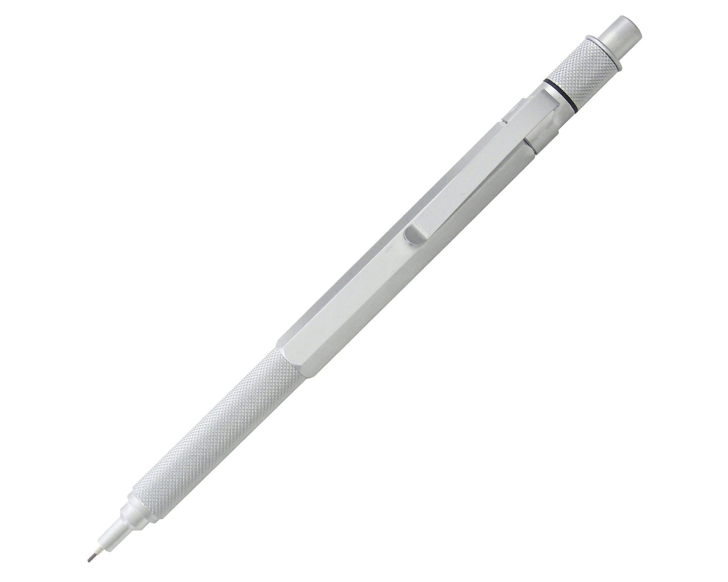 Silver Mechanical Pencil with 0.7mm Lead