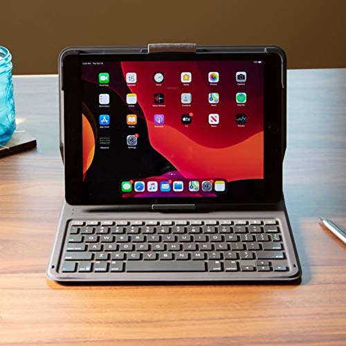 '- Messenger Folio 2 - Tablet Keyboard & Case for 10.2-inch iPad, 10.5-inch iPad/Air 3