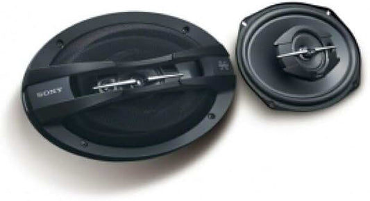 Dual Cone 6x9 Inch 3-Way Car Speakers Set of 2