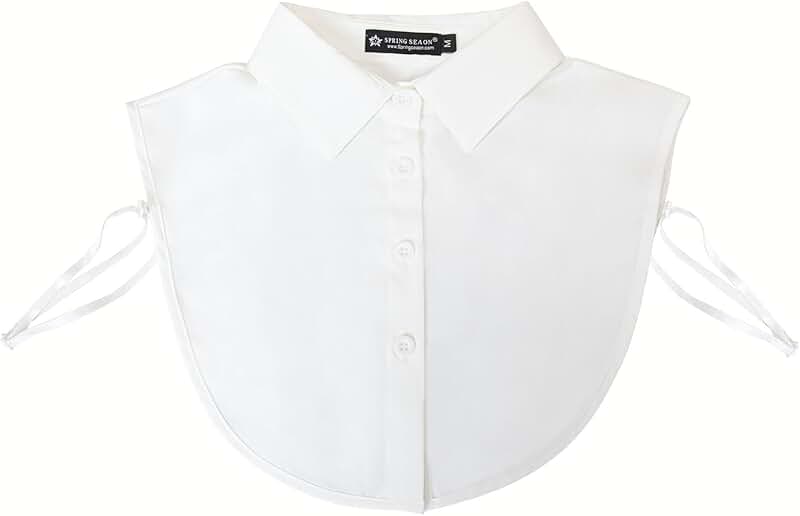 Classic Chiffon Detachable Dickey Collar for Women and Girls