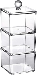 Acrylic Makeup Remover and Cotton Pad Storage Box